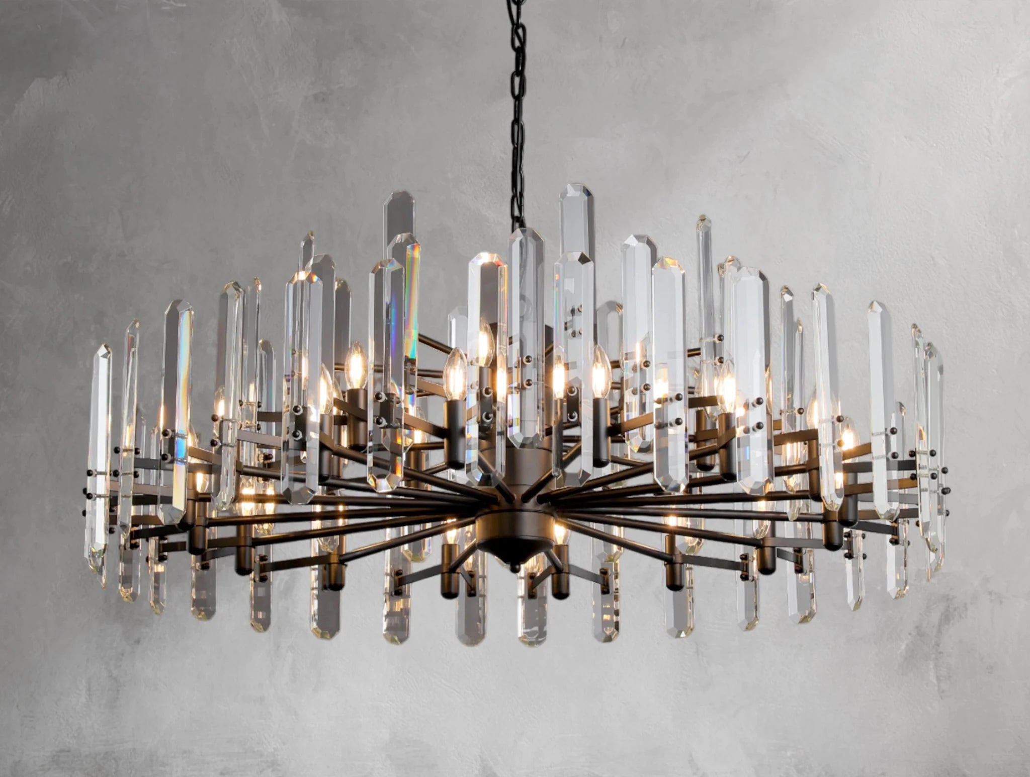 Baingham Round Chandelier - Zelnolighting