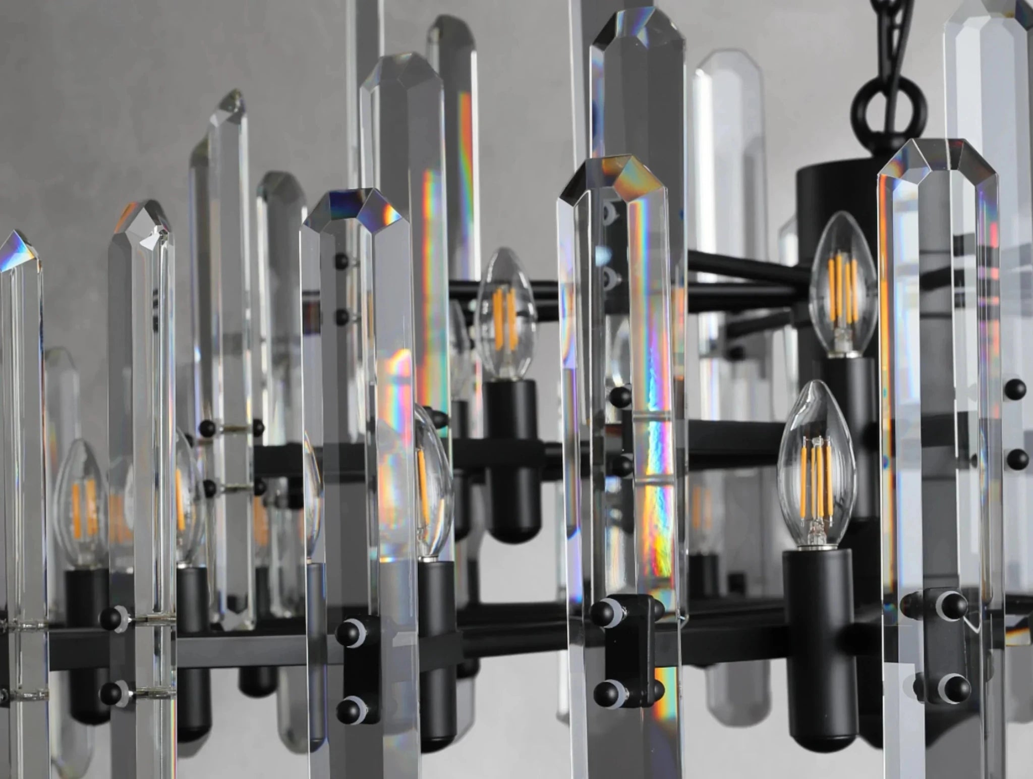 Baingham Round Chandelier - Zelno Lighting