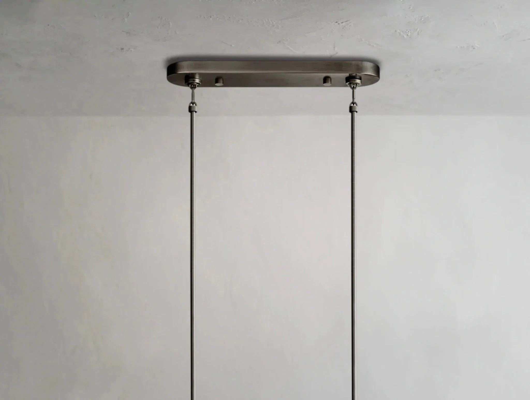 Cebret Glass Linear Chandelier - Zelno Lighting