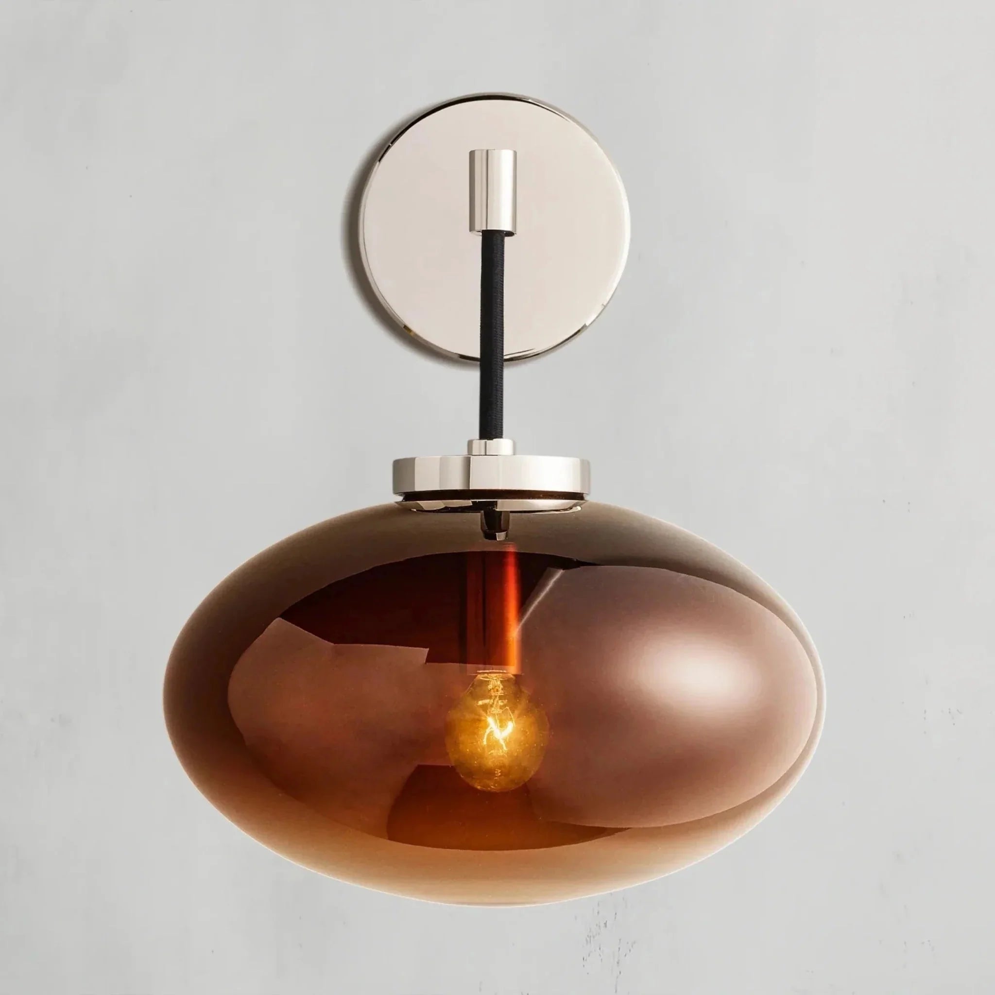 Cebret Glass Sconce - Zelno Lighting
