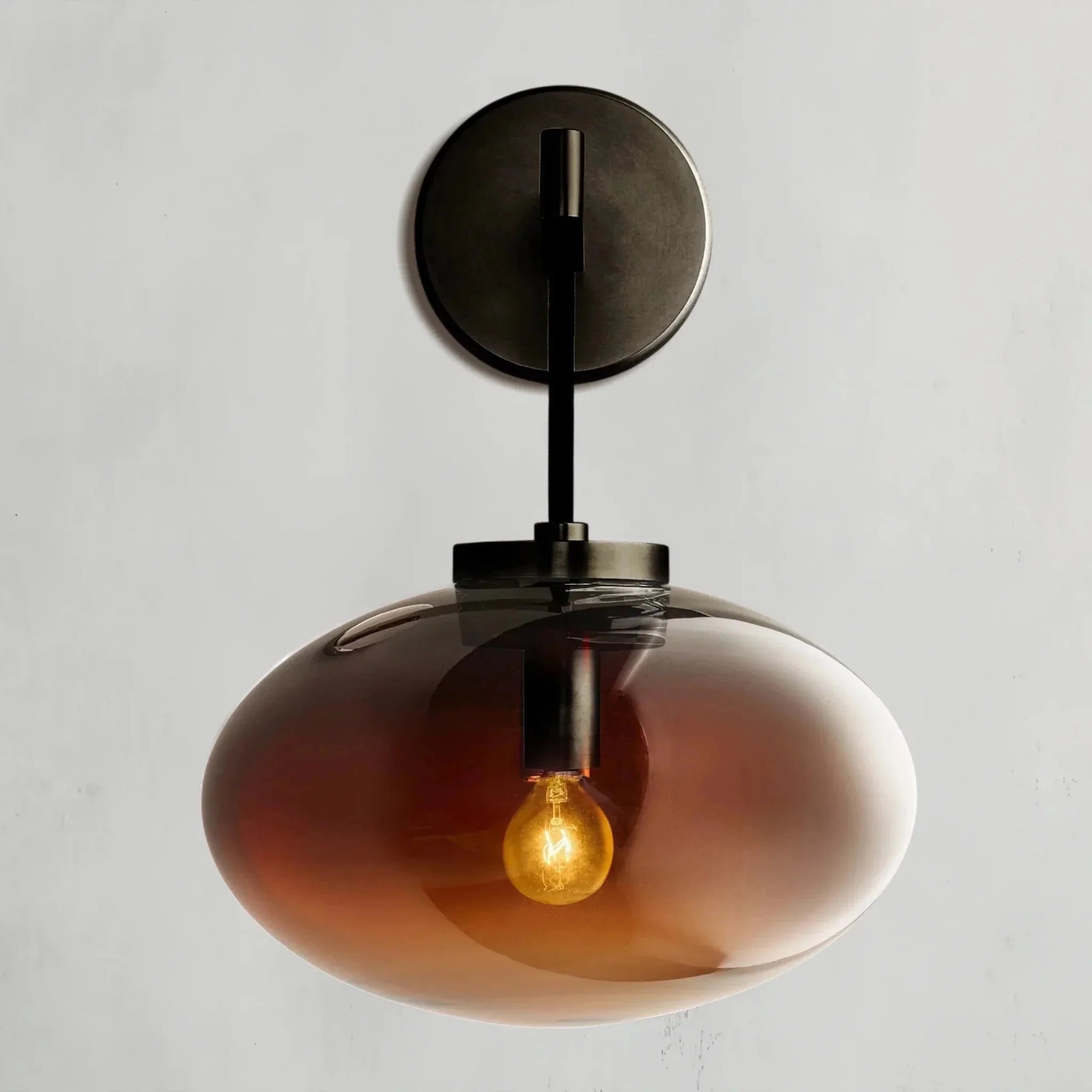 Cebret Glass Sconce - Zelno Lighting