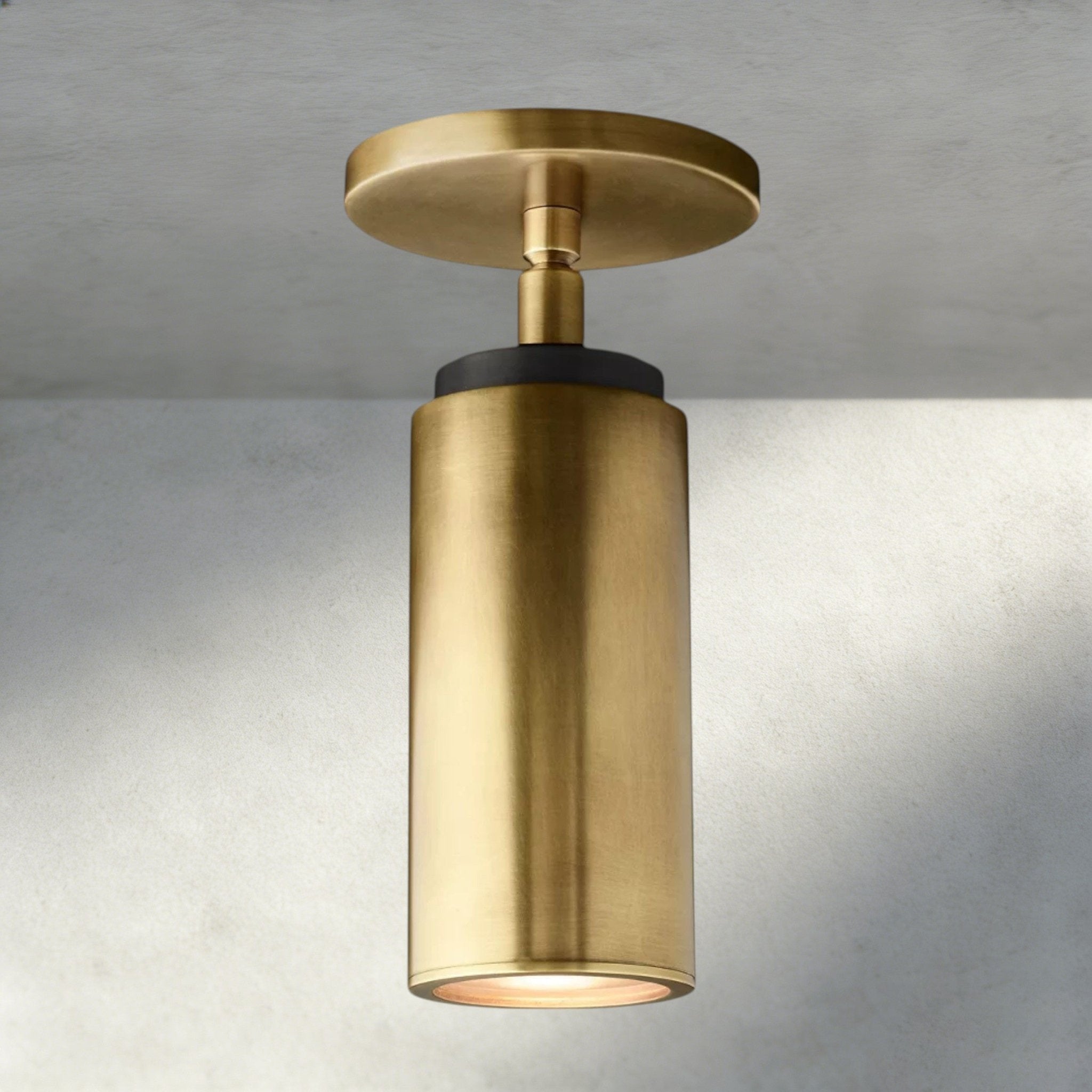 Chempuax Pivoting Flushmount 9" - Zelnolighting