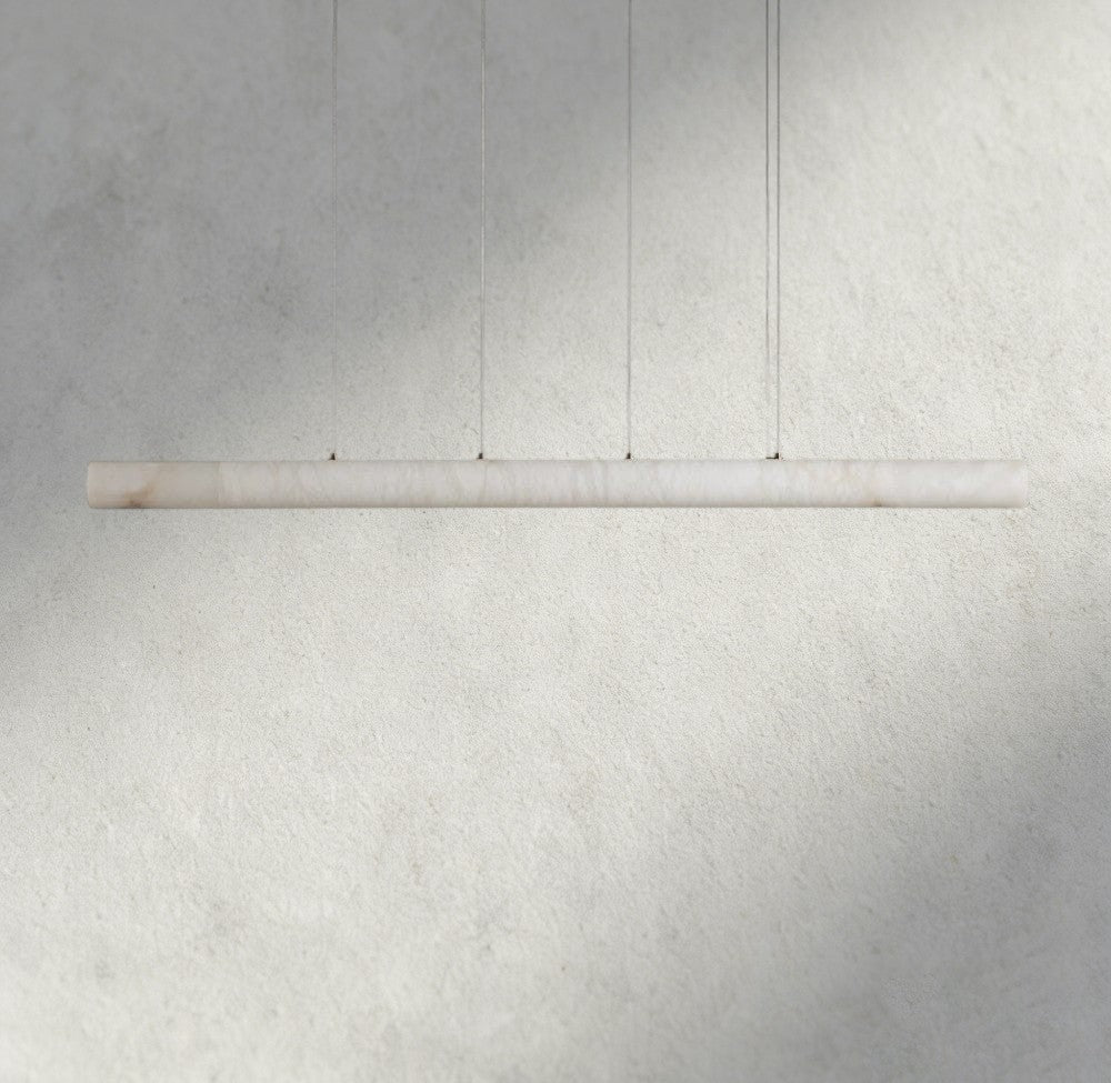 Halima Linear Alabaster Chandelier - Zelnolighting