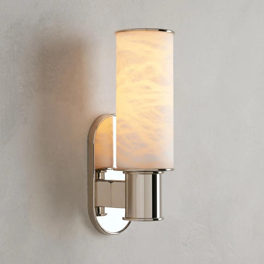 Harlin Wall Sconce in Alabaster - Zelnolighting