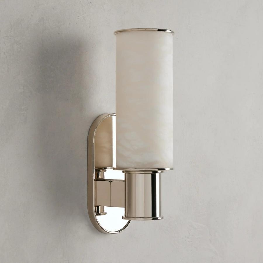Harlin Wall Sconce in Alabaster - Zelnolighting