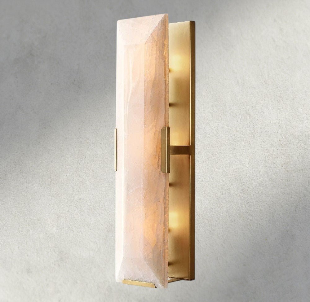 Hartley Calcite Linear Sconce - Zelno Lighting