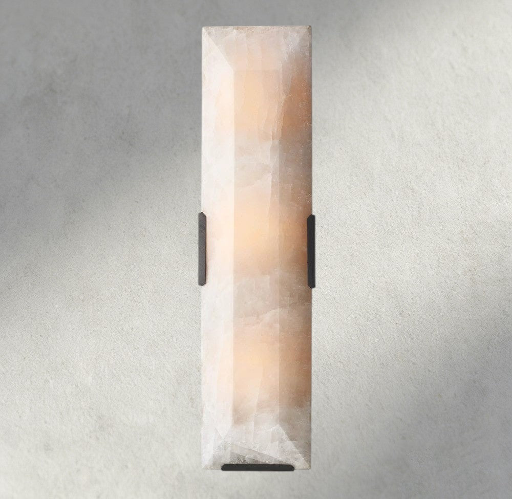 Hartley Calcite Linear Sconce - Zelno Lighting
