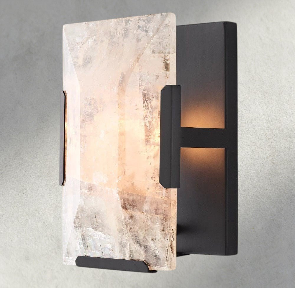 Hartley Calcite Sconce - Zelno Lighting