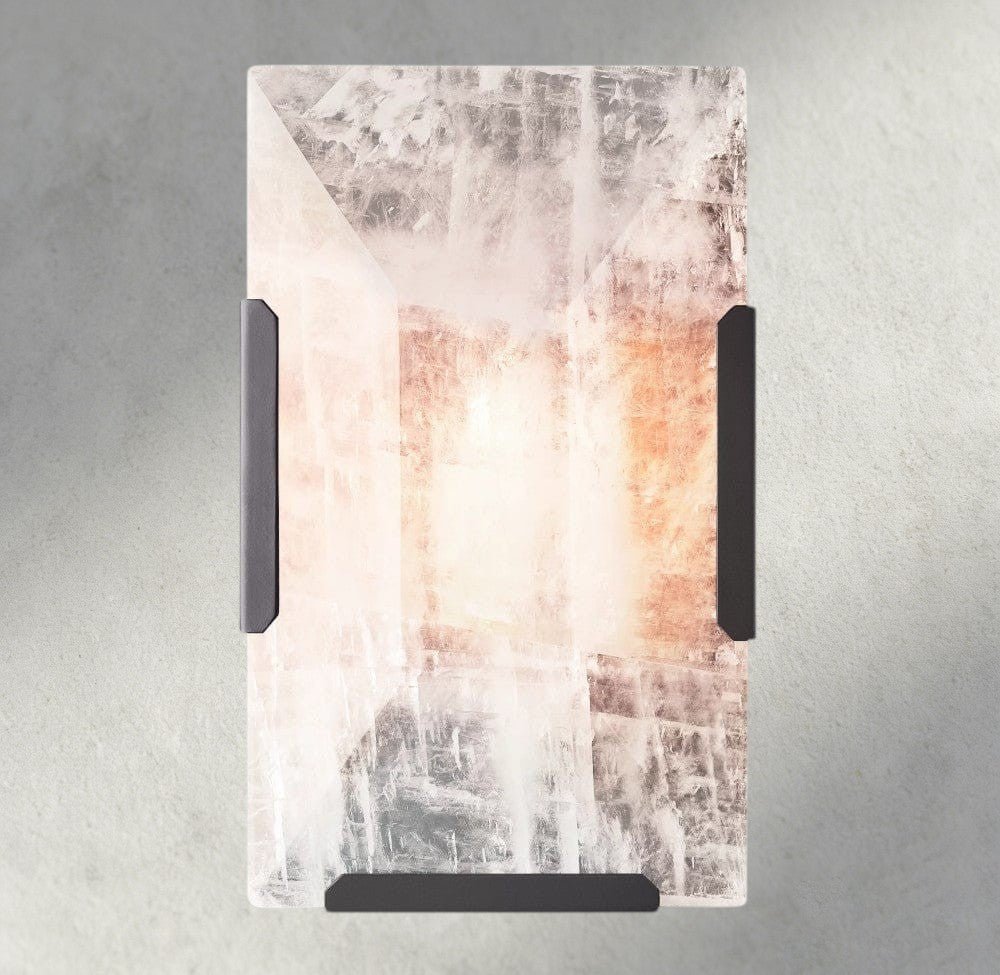 Hartley Calcite Sconce - Zelno Lighting