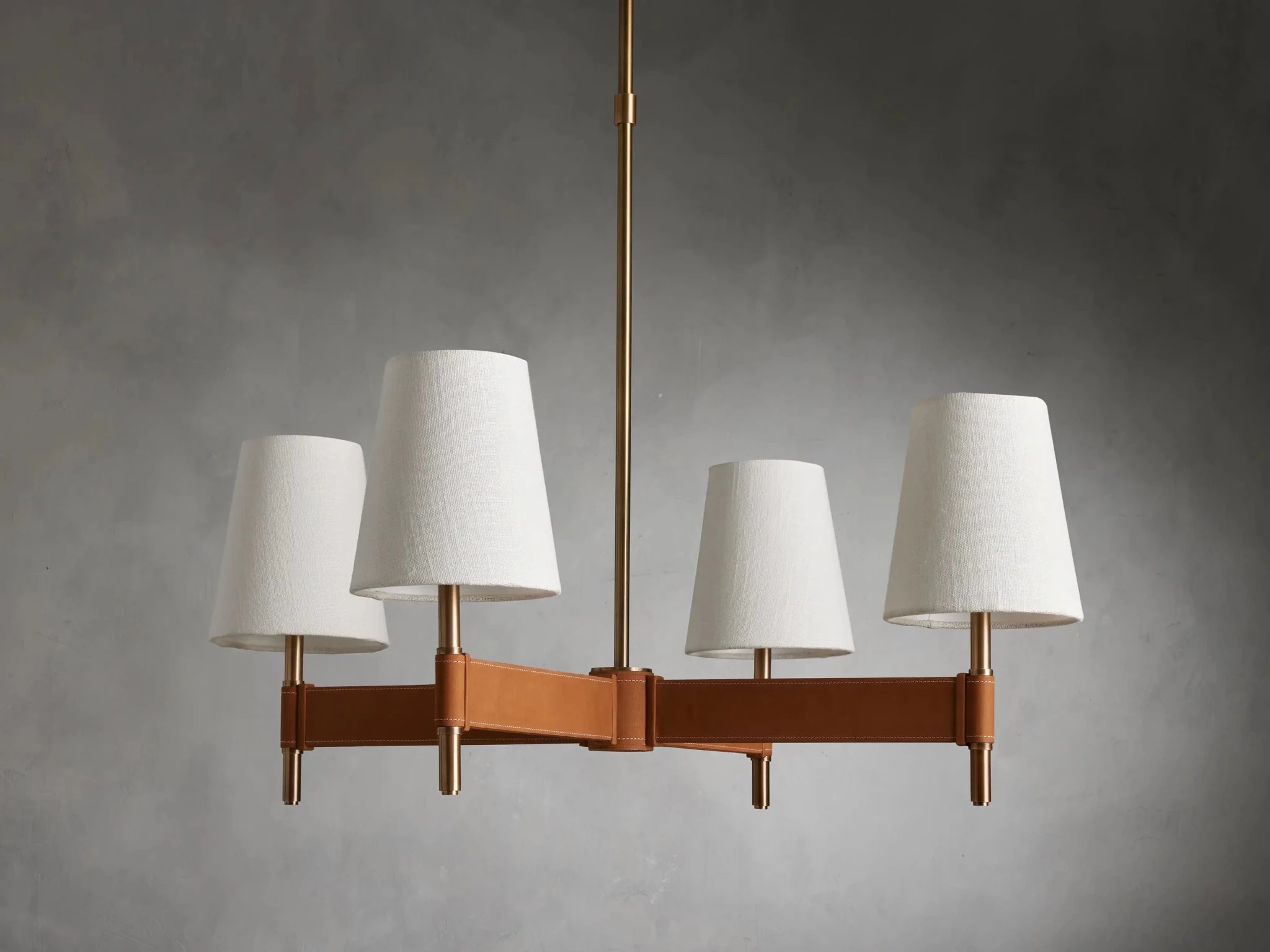 Hastings 4 - Light Cross Chandelier - Zelno Lighting