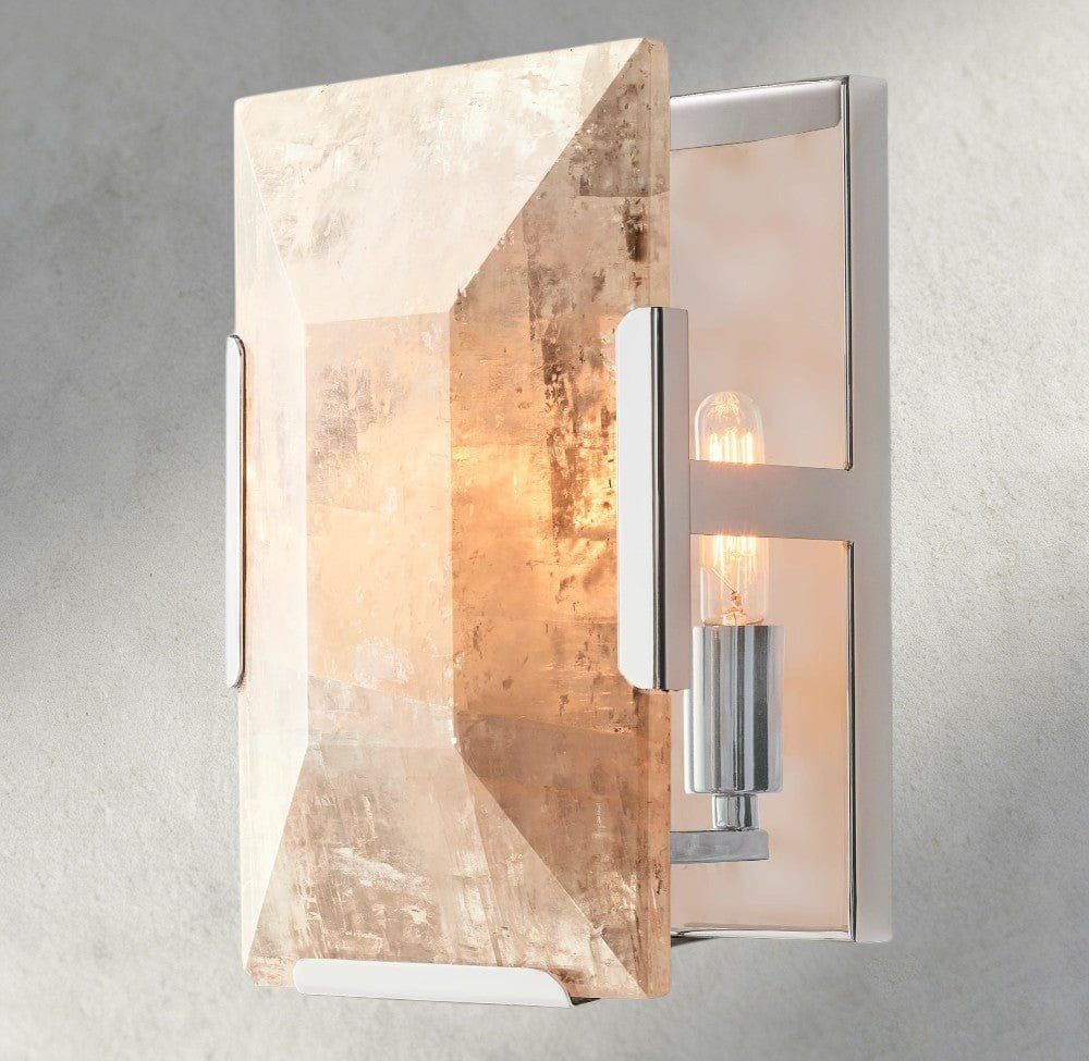 Herlow Calcite Sconce - Zelno Lighting