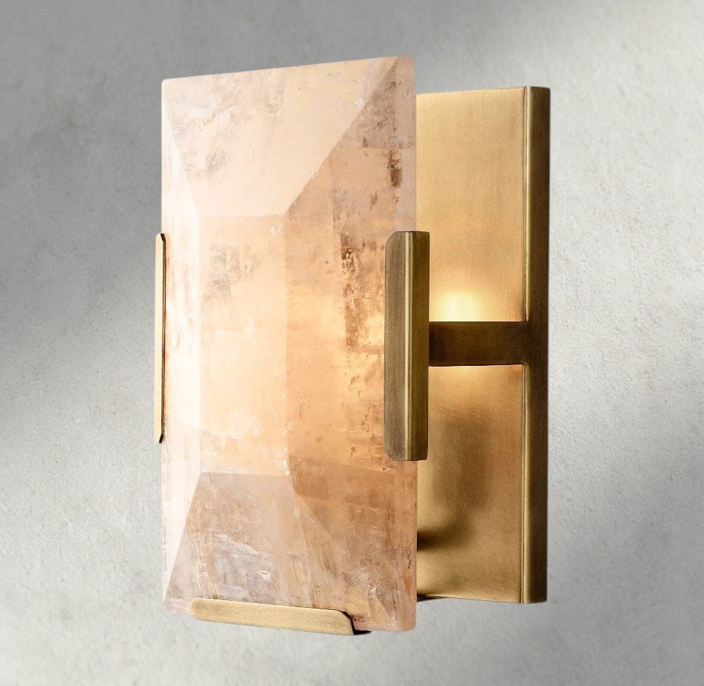 Herlow Calcite Sconce - Zelno Lighting