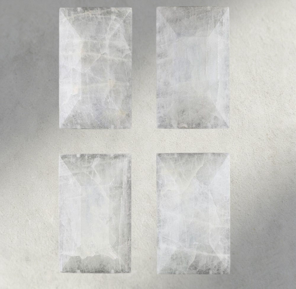 Herlow Calcite Triple Sconce - Zelno Lighting