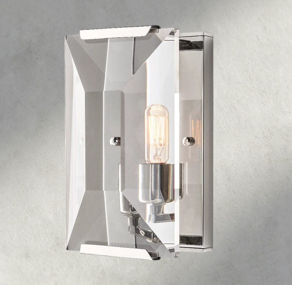 Herlow Crystal Sconce - Zelno Lighting