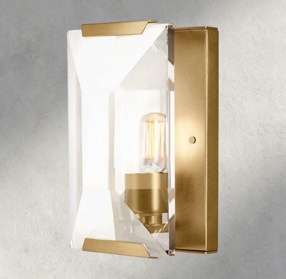 Herlow Crystal Sconce - Zelno Lighting