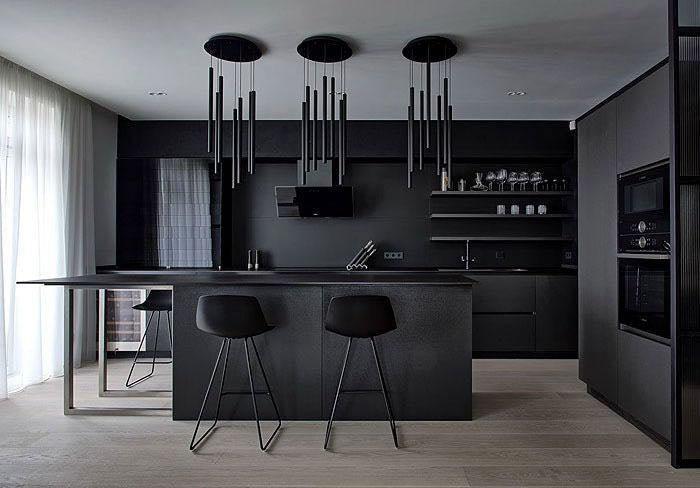 Brillia Round Two-Tone Tubular Pendant Light Chandelier - Zelnolighting