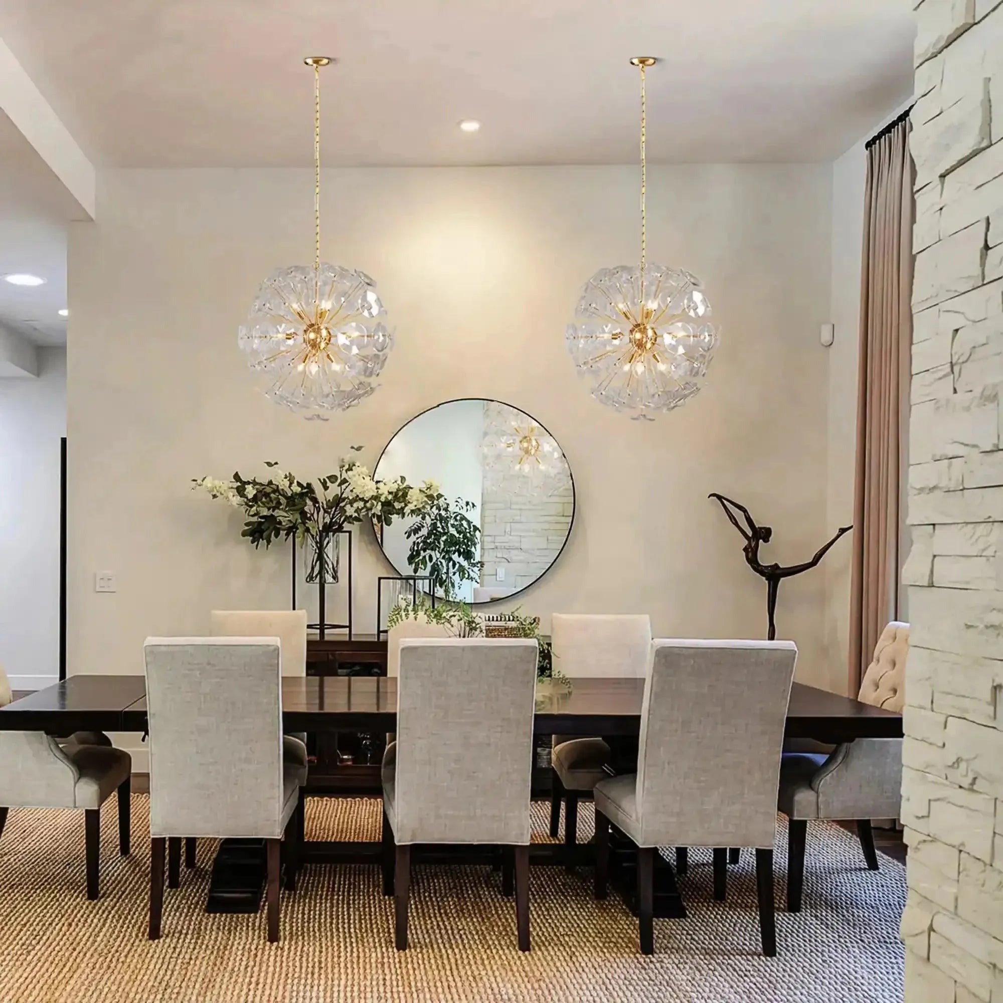 Lily Round Chandelier 8/10/19 Light - Zelnolighting