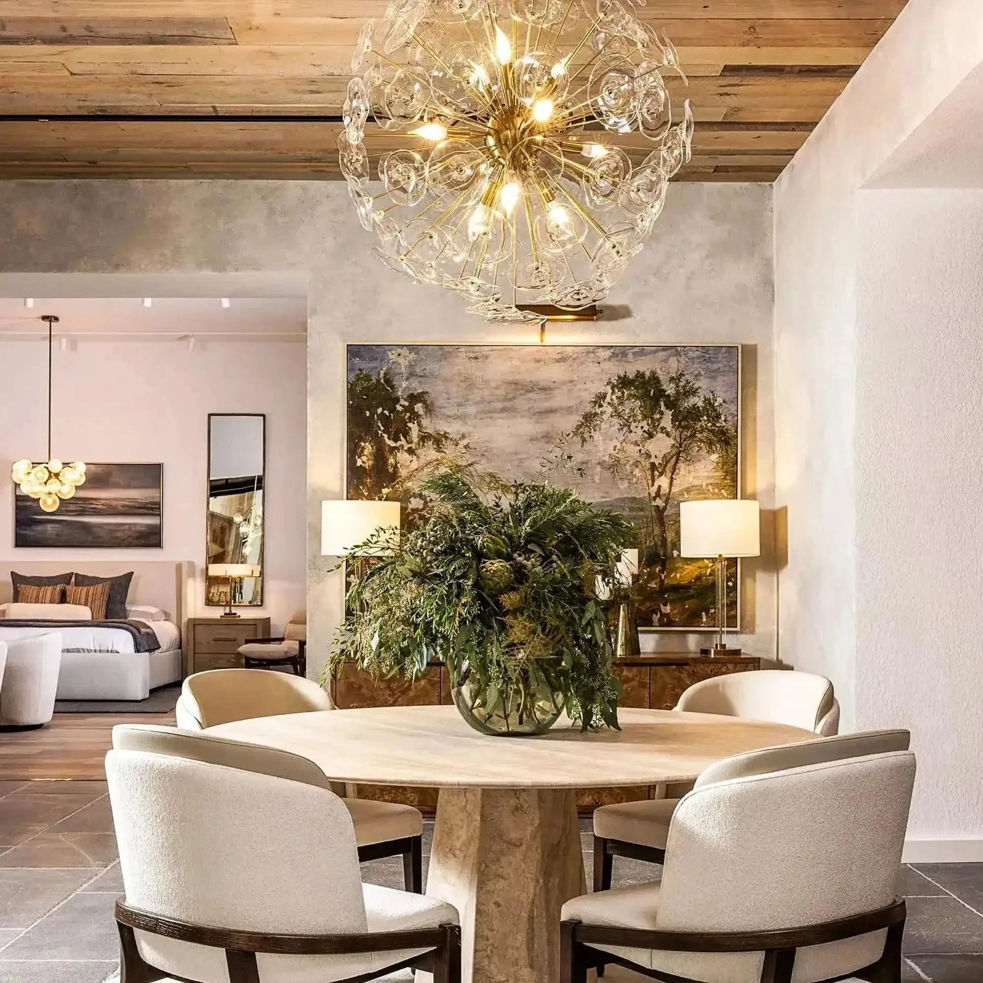 Lily Round Chandelier 8/10/19 Light - Zelnolighting