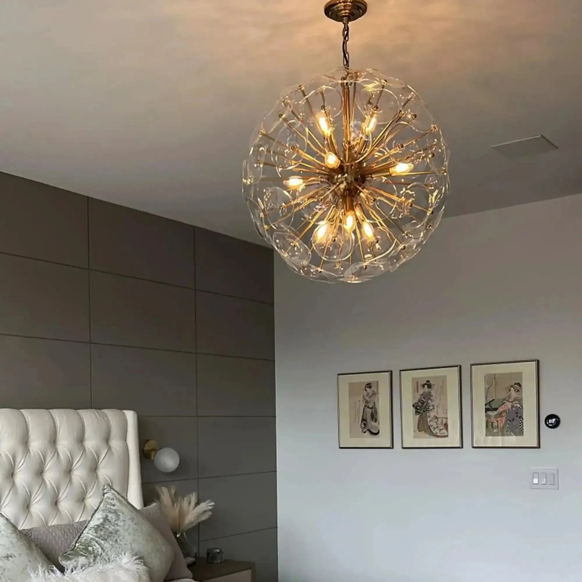 Lily Round Chandelier 8/10/19 Light - Zelnolighting