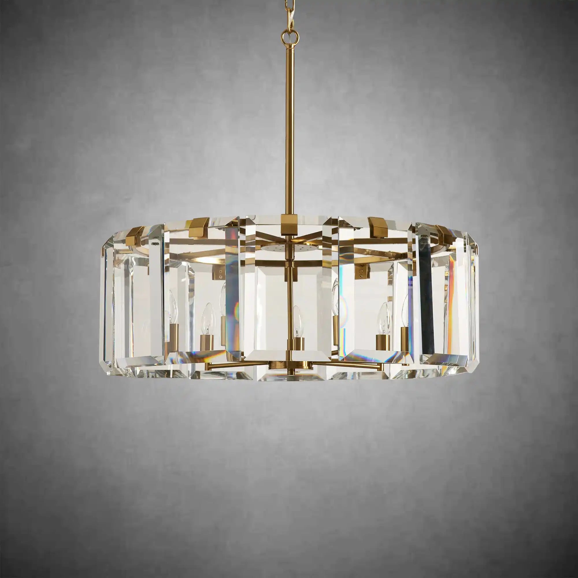 Modern Amaya Round Chandelier - Zelno Lighting