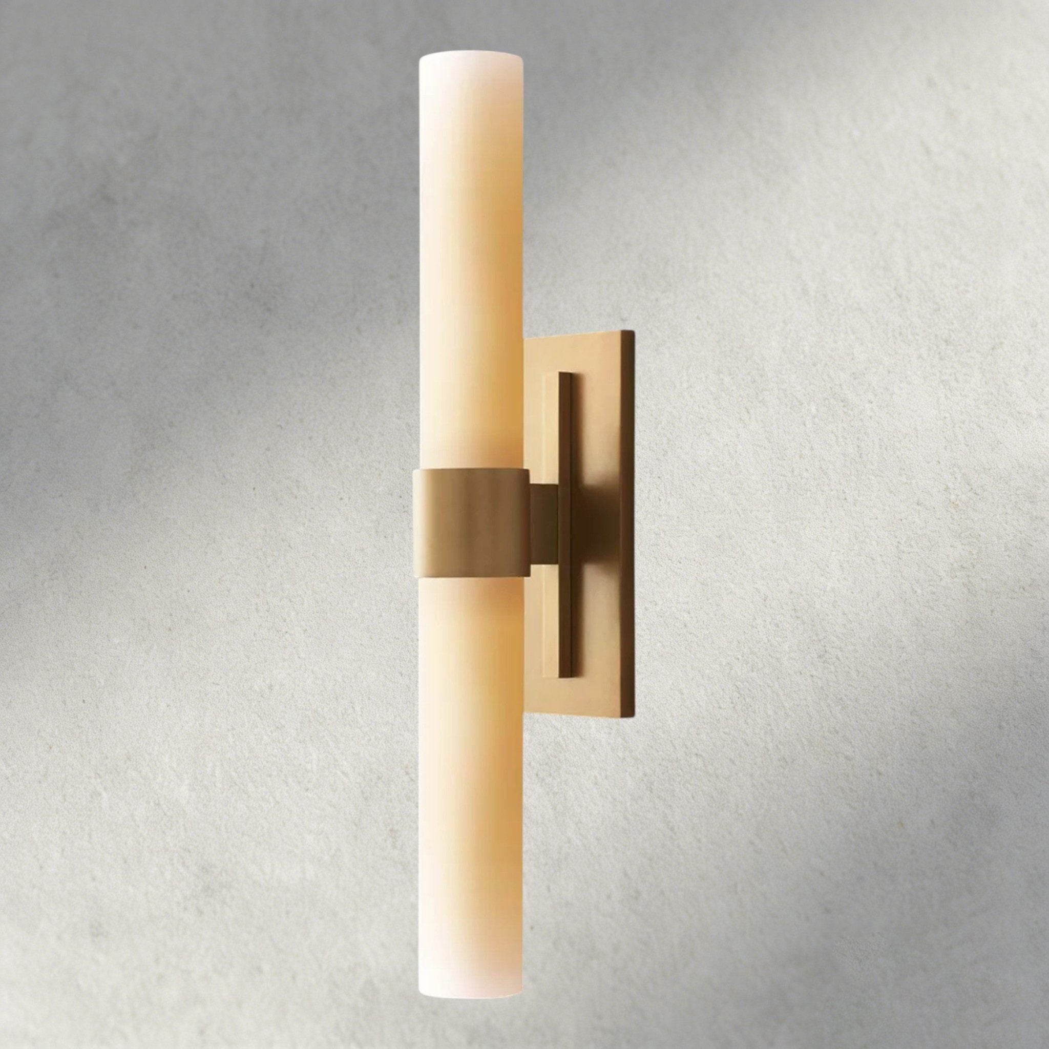 Ravay Milk Glass Linear Sconce - Zelnolighting