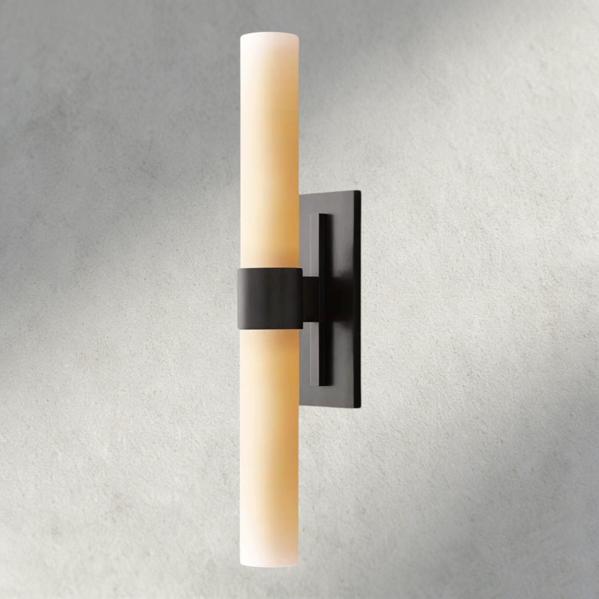 Ravay Milk Glass Linear Sconce - Zelnolighting