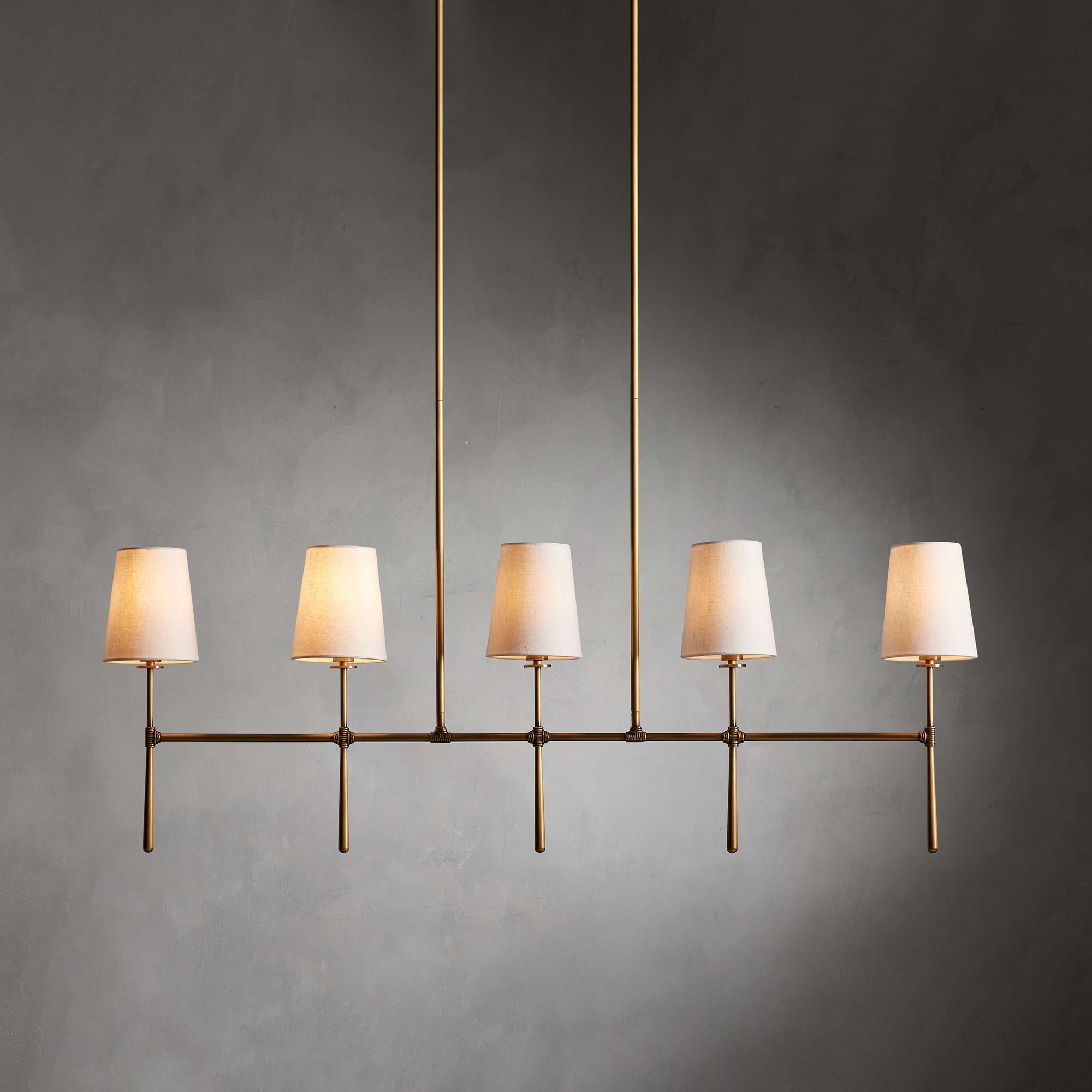 Rhodes Linear Chandelier - Zelno Lighting