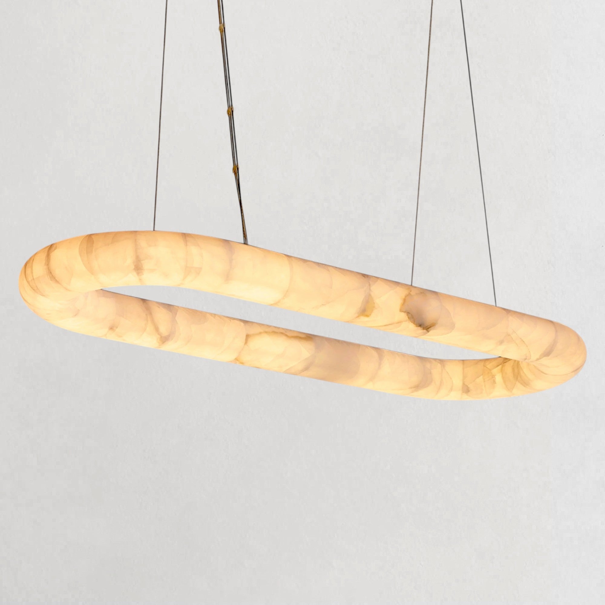Rivaga Lisse Oval Chandelier - Zelnolighting