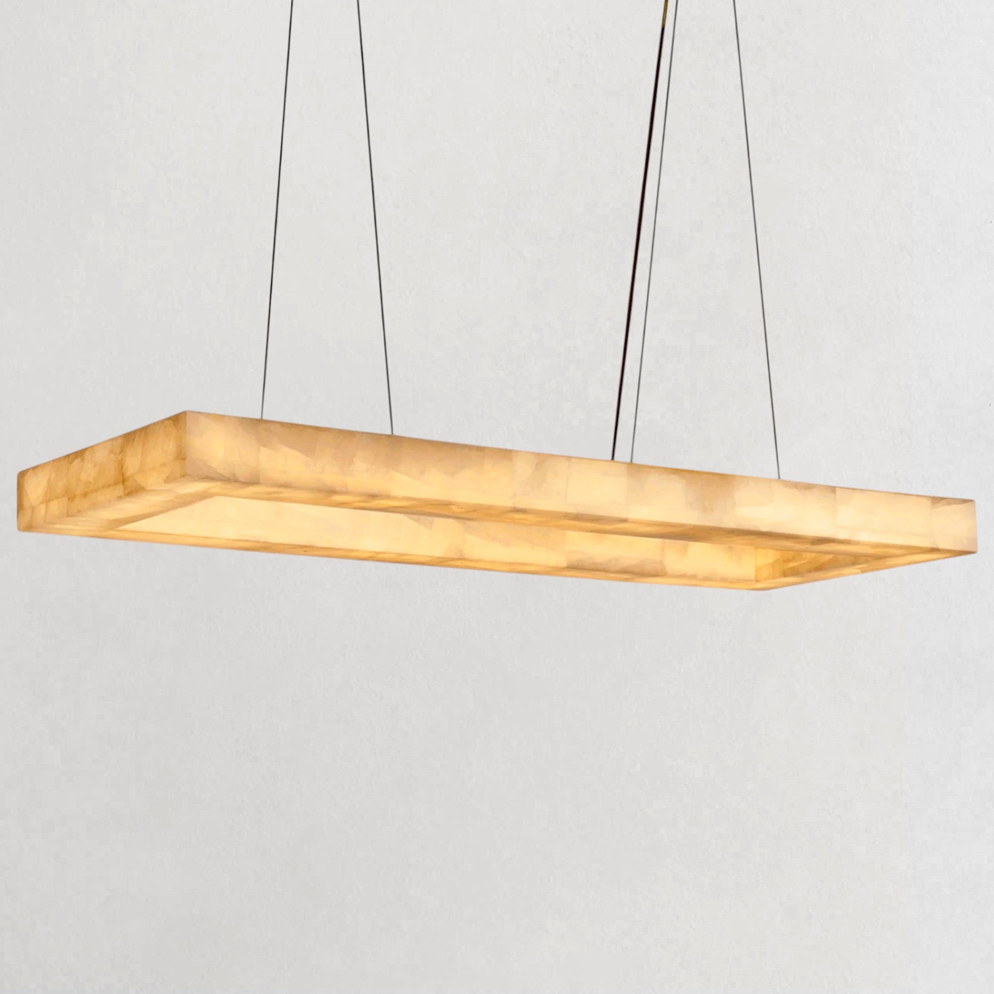 Rivaga Lueur Rectangular Chandelier - Zelnolighting