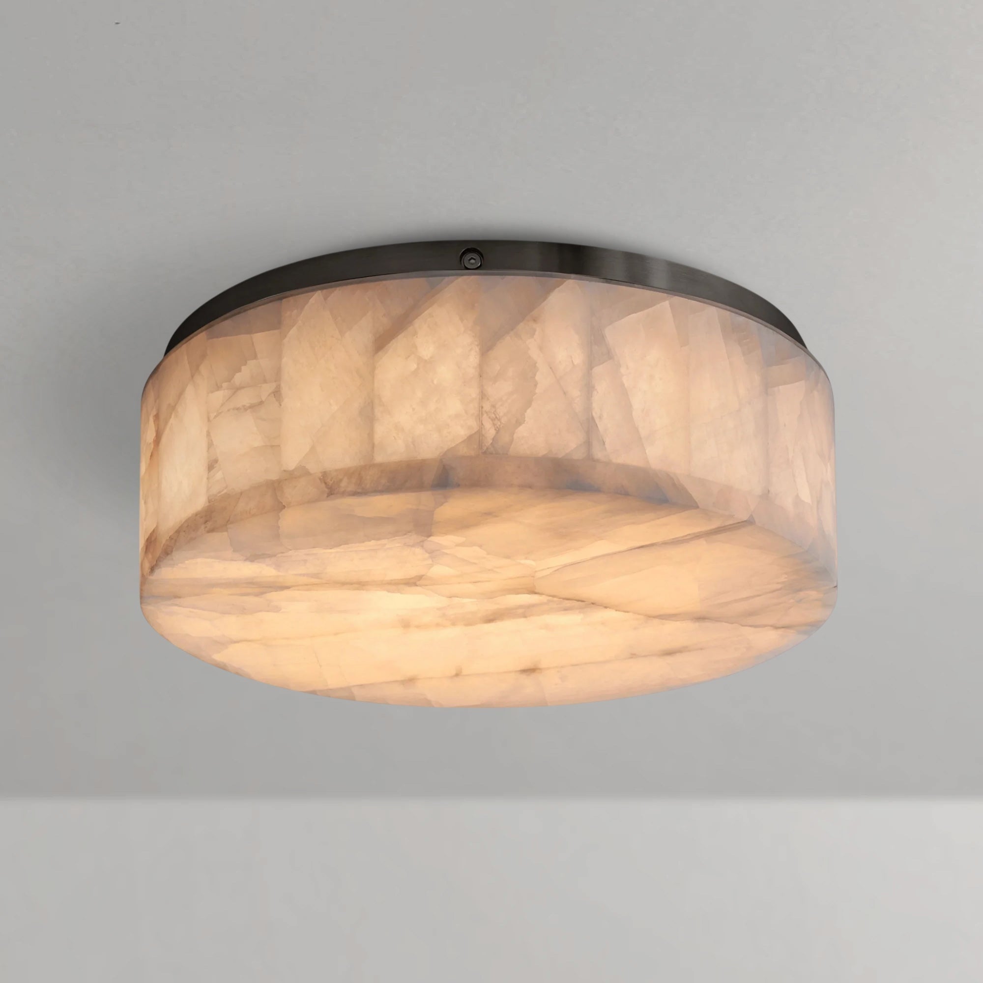 Rivaga Lueur Round Flushmount - Zelnolighting