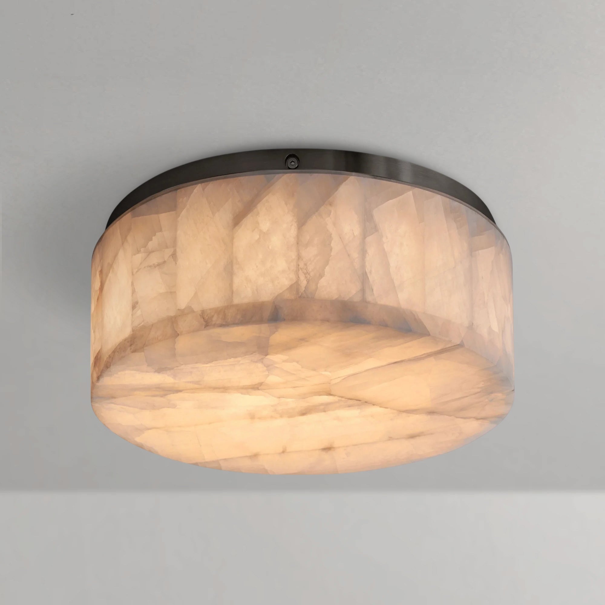 Rivaga Lueur Round Flushmount - Zelnolighting