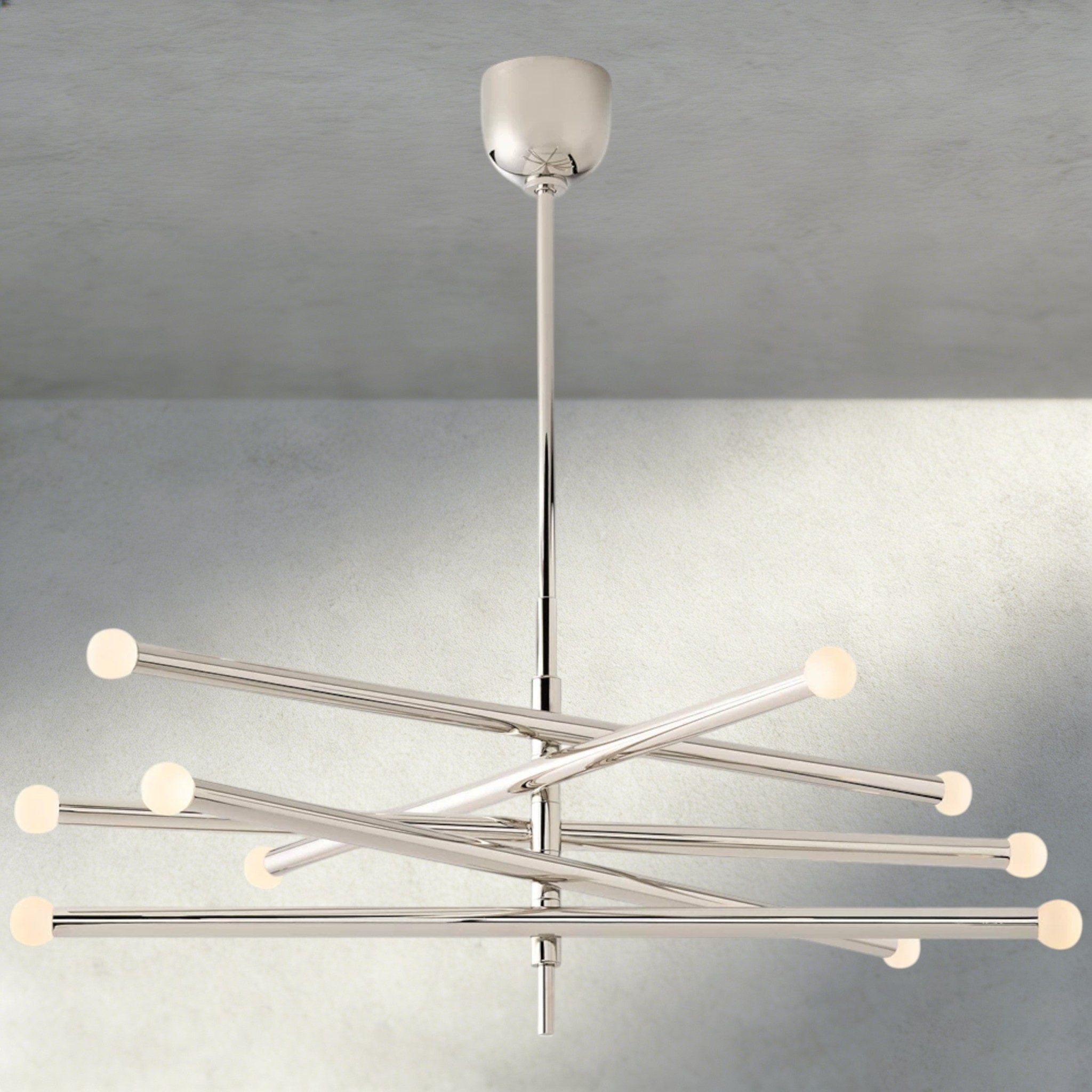 ROASI 10 - LIGHT MOBILE ORB CHANDELIER - Zelnolighting
