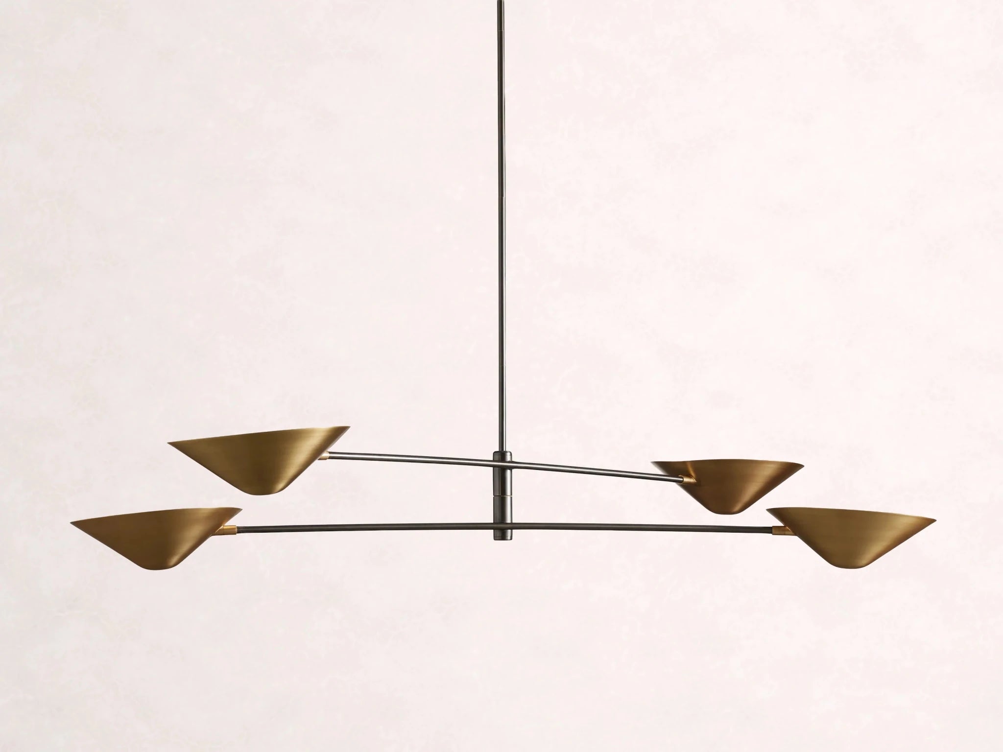 Simms 4 - Light Linear Chandelier - Zelno Lighting