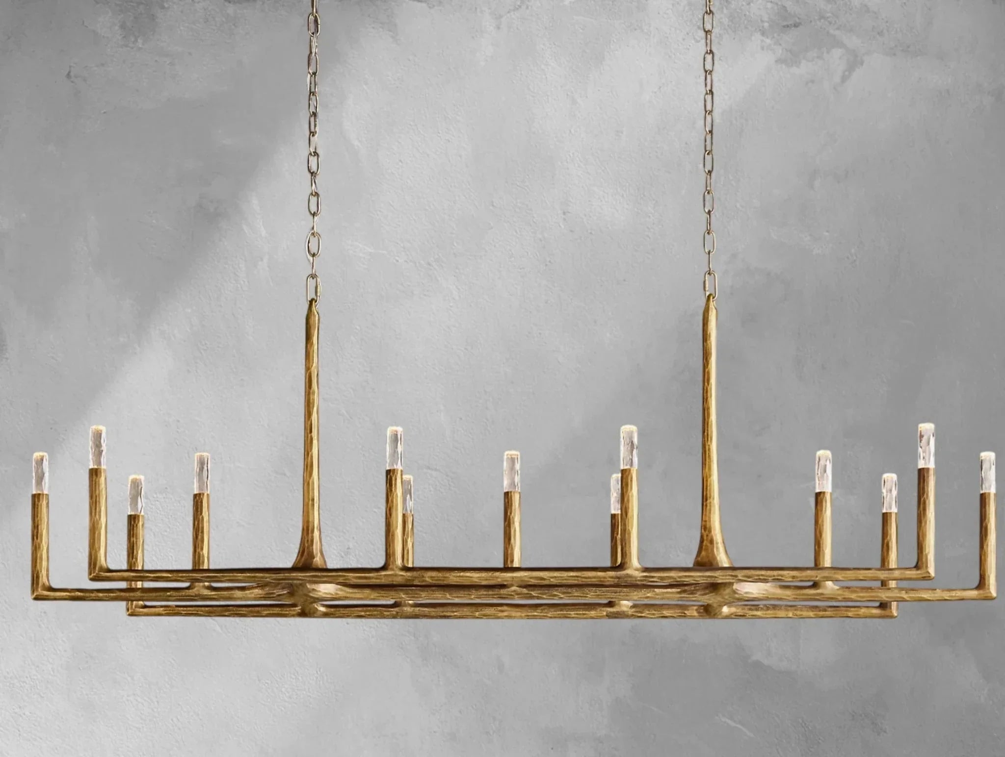 Thadria Linear Chandelier - Zelno Lighting