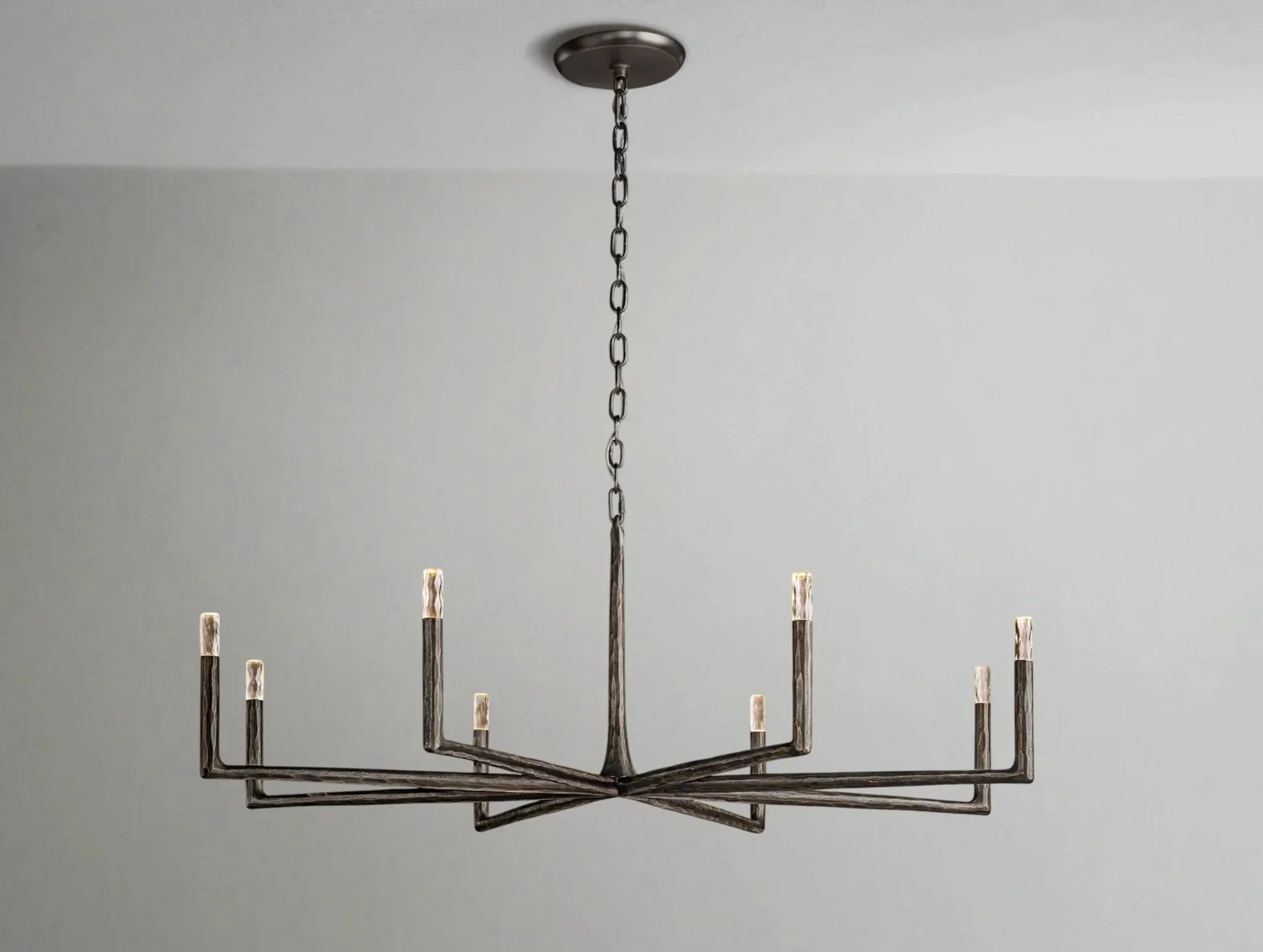 Thadria Round Chandelier - Zelno Lighting