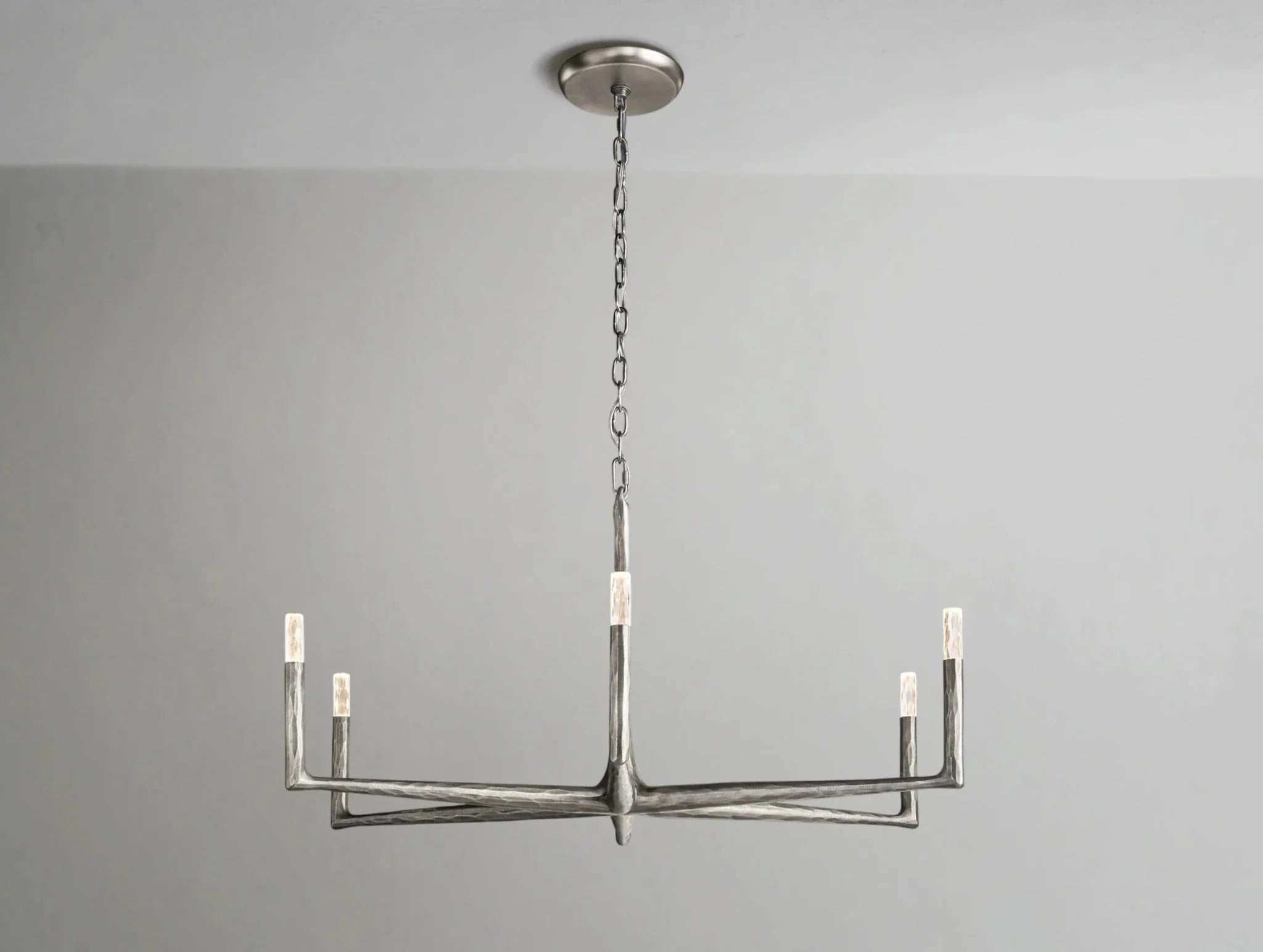 Thadria Round Chandelier - Zelno Lighting