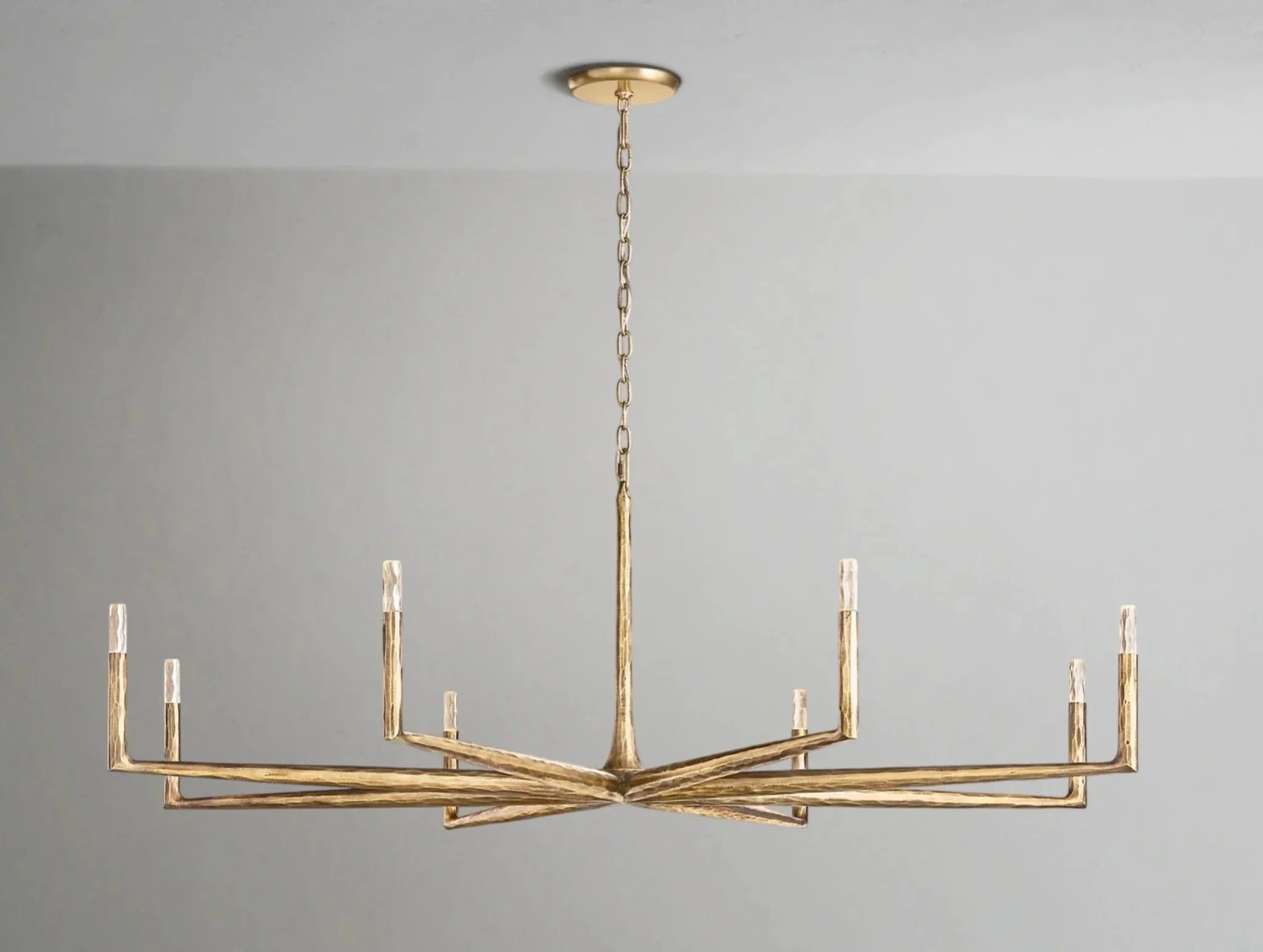 Thadria Round Chandelier - Zelno Lighting