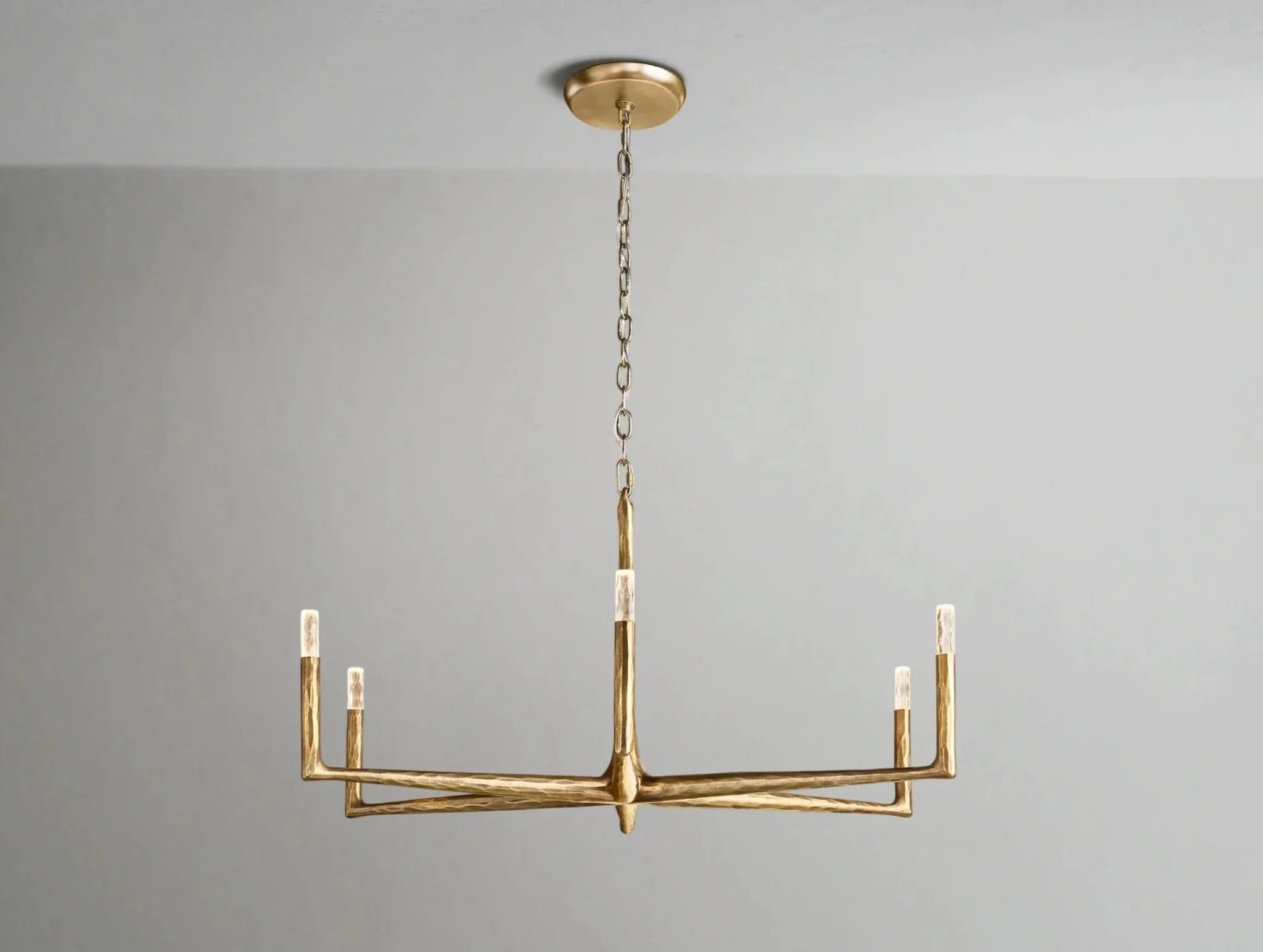 Thadria Round Chandelier - Zelno Lighting