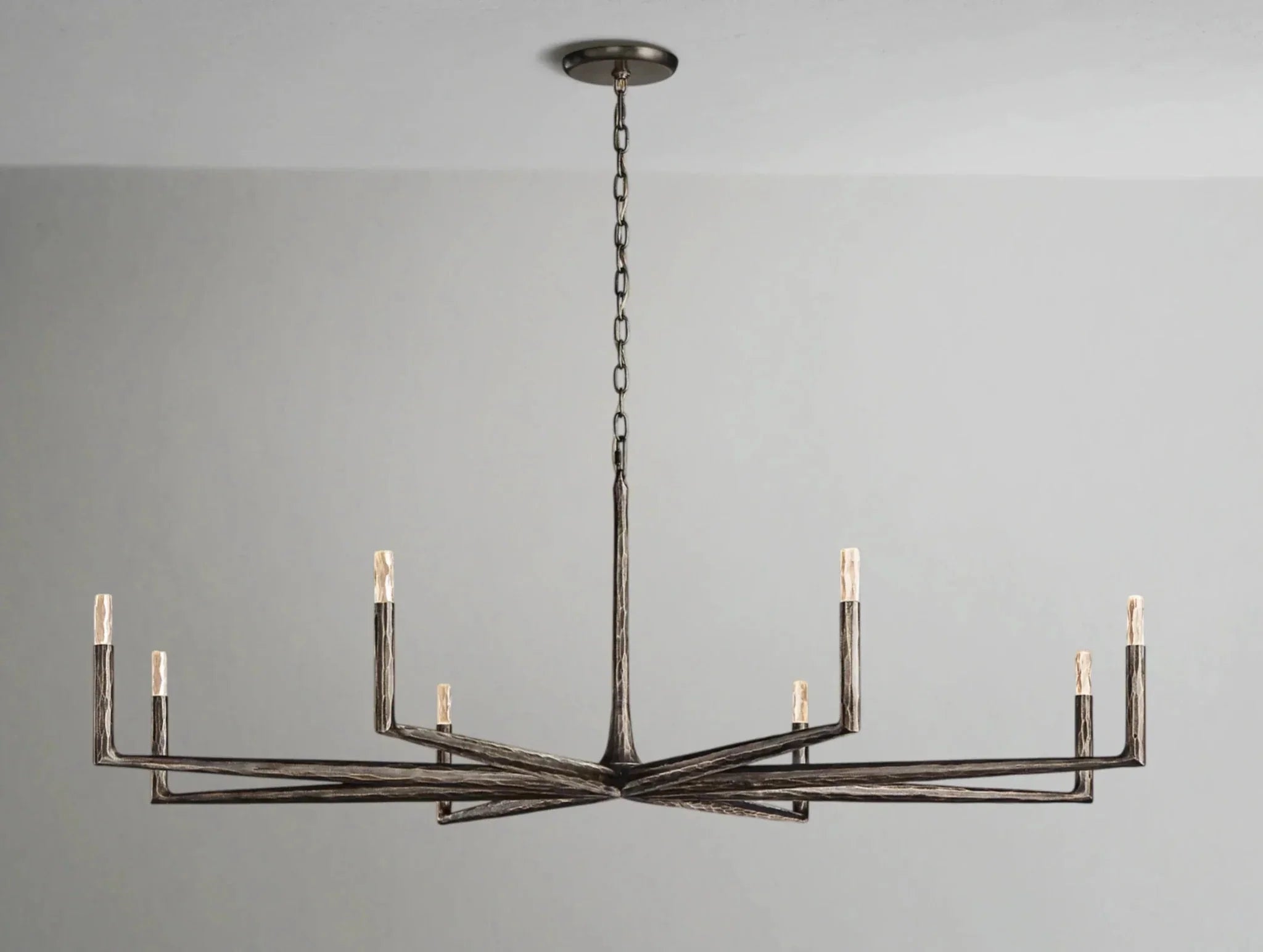 Thadria Round Chandelier - Zelno Lighting