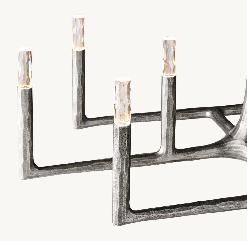 Thadrian Linear Chandelier 72" - Zelno Lighting