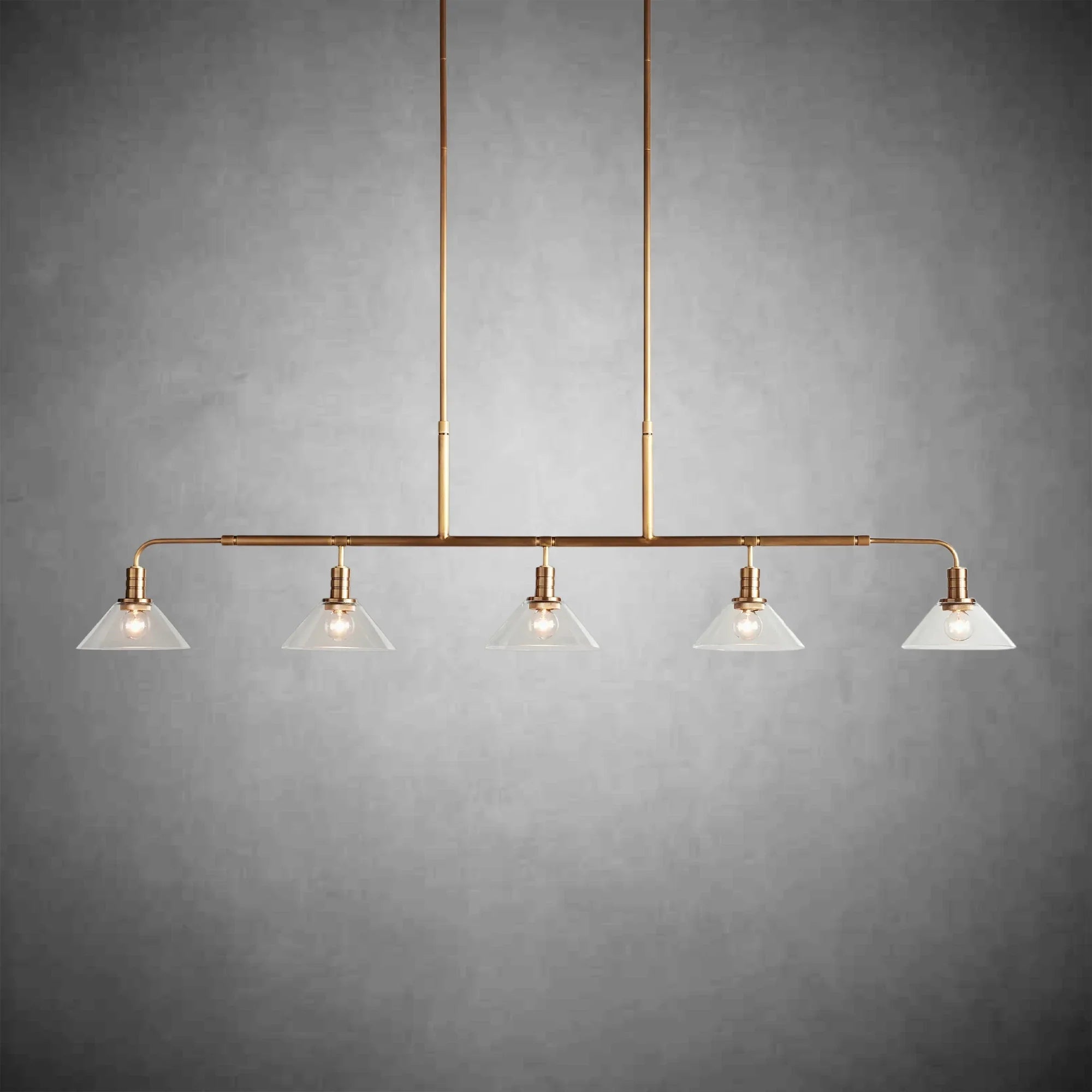 Theron Linear Chandelier - Zelno Lighting