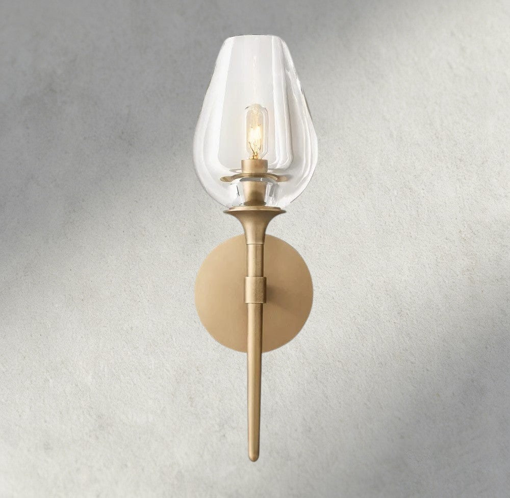 TULIP SINGLE SCONCE - Zelnolighting
