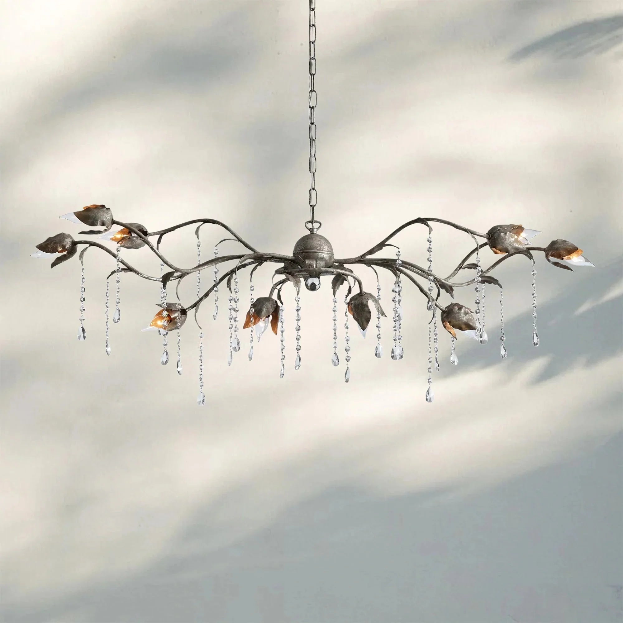 Viticcia Rectangular Chandelier 52" 61" 71" - Zelno Lighting