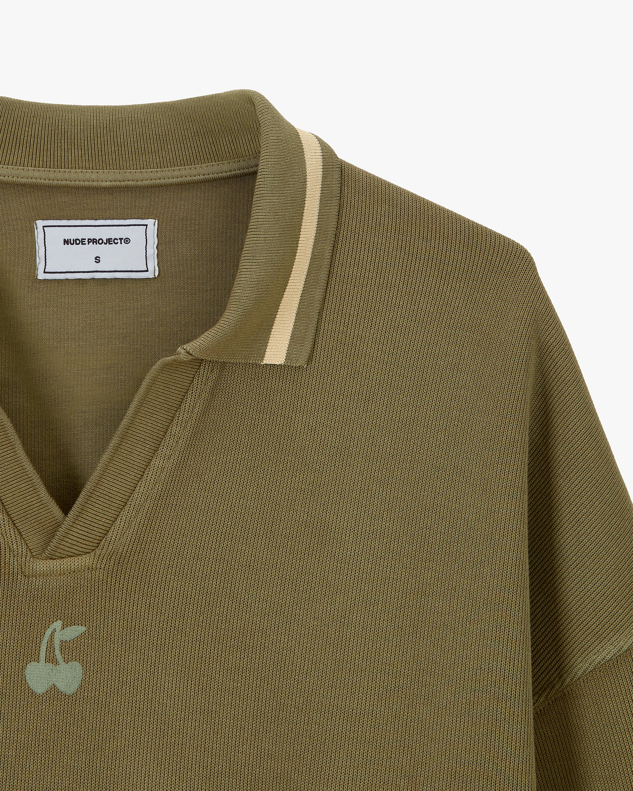 Cherry Beast Polo Green