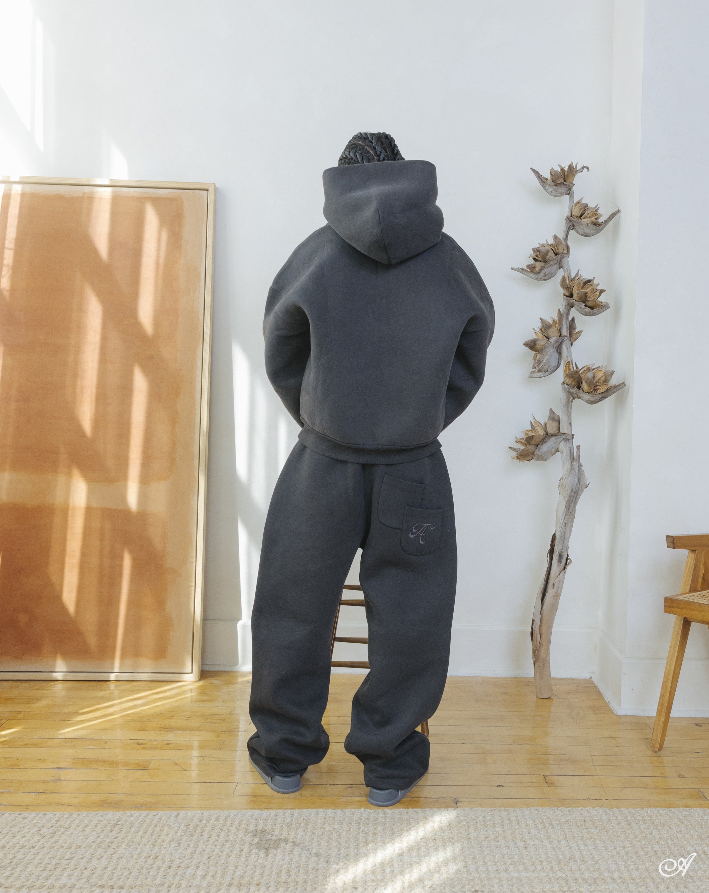 V2 Hoodie In Pebble