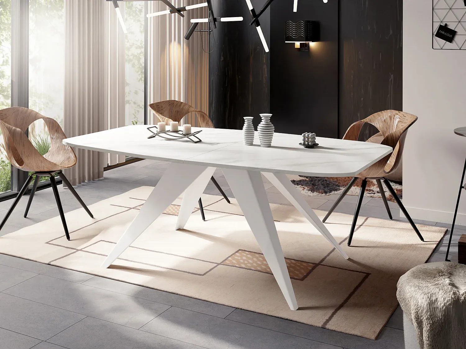 Esszimmer und Küche,Esszimmermöbel,Ausziehbarer Tisch-Homanovae
