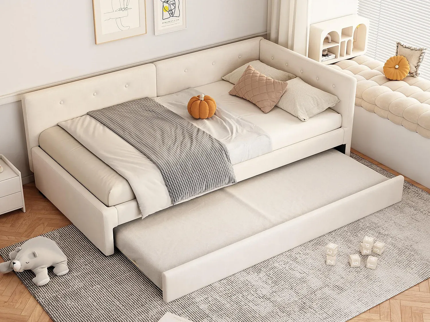 Schlafzimmer,Bereich Bett,Sofabett-Homanovae