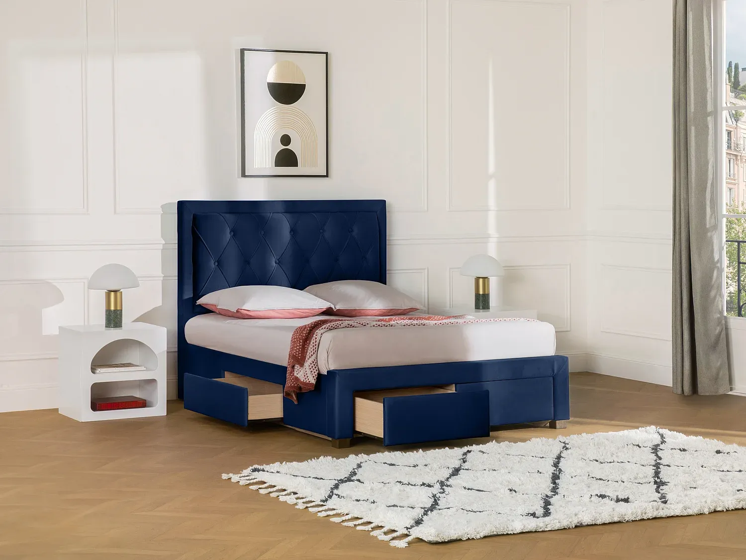 Schlafzimmer,Bereich Bett,Bettrahmen-Homanovae