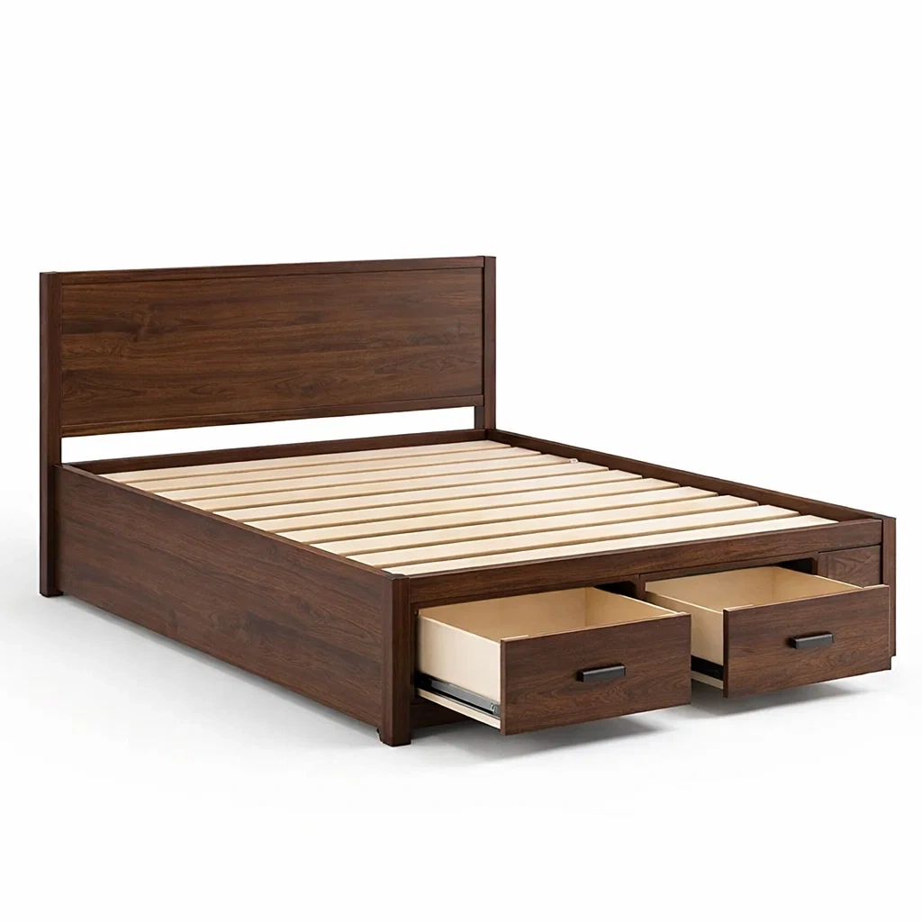Schlafzimmermöbel,Bett mit Bettkasten-Homanovae