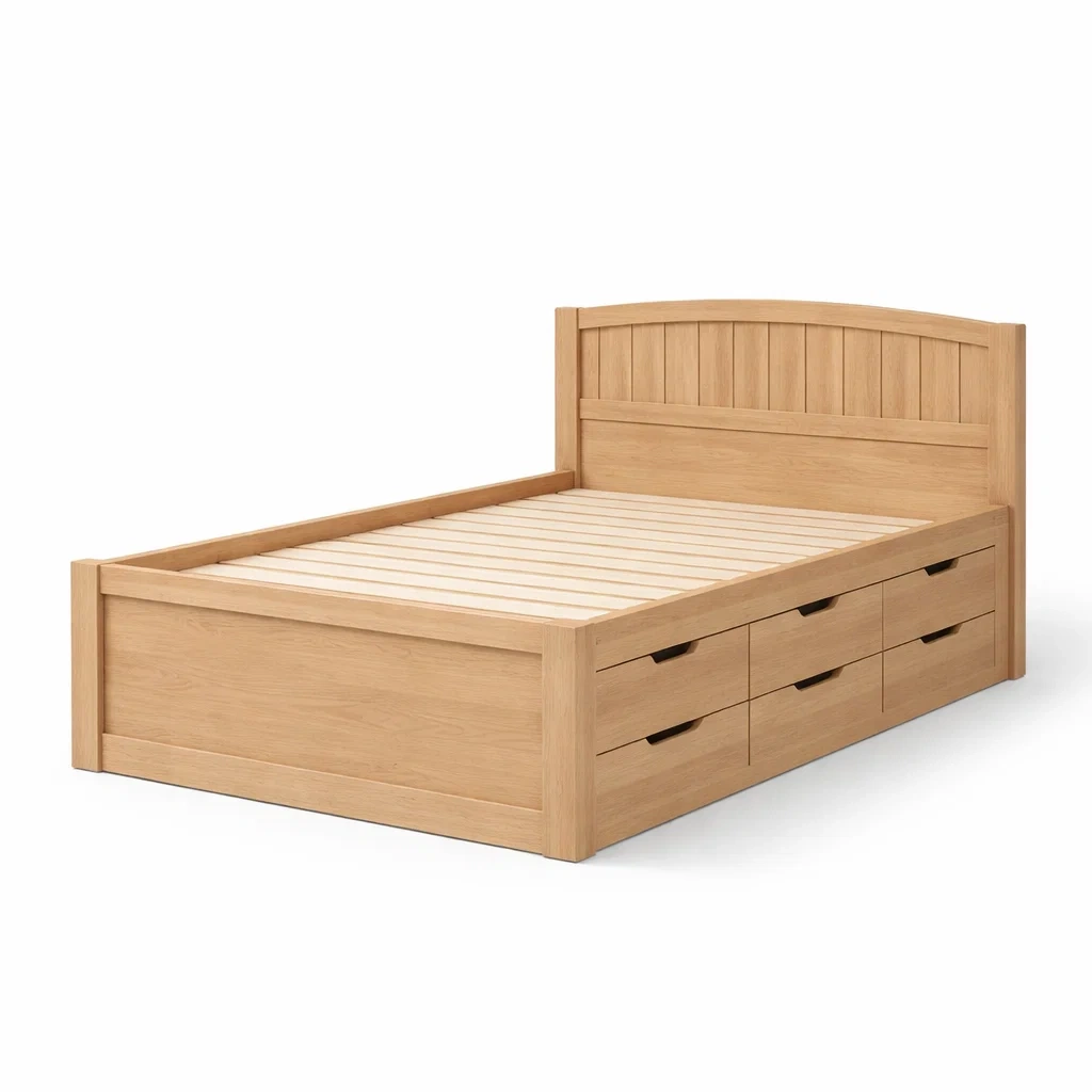 Schlafzimmermöbel,Bett mit Bettkasten-Homanovae